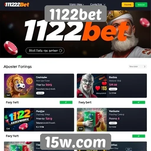 Comparativo de bônus e promoções no 1122bet