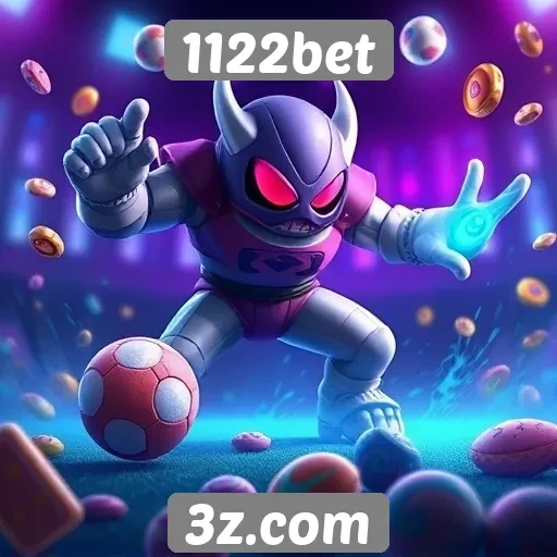 A diversidade de jogos disponíveis no 1122bet