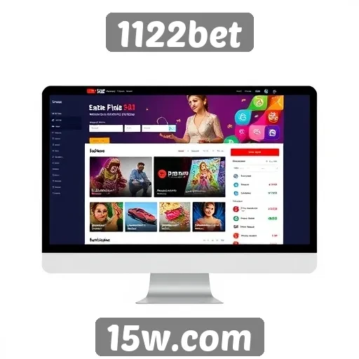 Navegação e usabilidade do site 1122bet